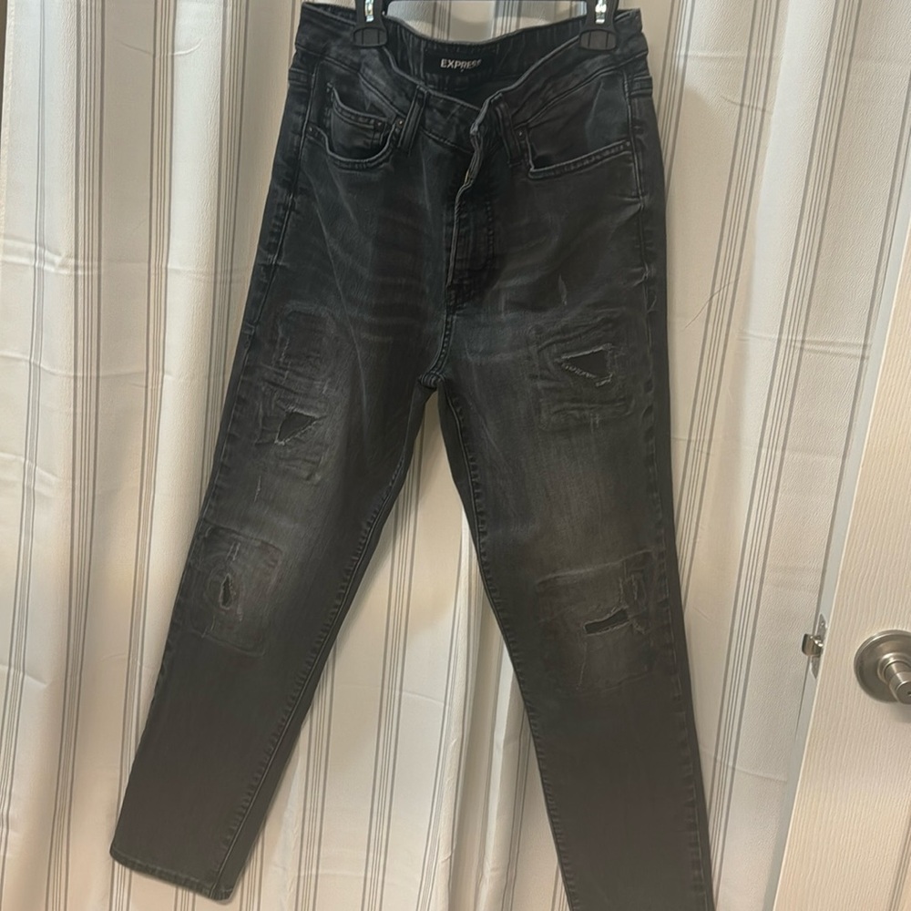 Express Gray Jeans